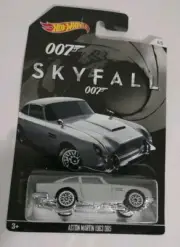 2014, Hot Wheels, #4, 007 Skyfall, Aston Martin 1963 DB5, Silver, MIB