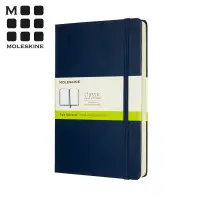 在飛比找博客來優惠-MOLESKINE 經典硬殼筆記本 (L型) 加量型-空白寶