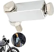 Headlight Mount Block Bracket Extension Kit For Harley Softail FXST Black Silver