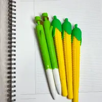 在飛比找蝦皮購物優惠-三星蔥造型圓珠筆/玉米造型圓珠筆/韓國造型筆/韓國文具/韓國