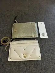 Victoria Secret & Tory Burch Card Case Wallet Bundle Sale !! Brand New