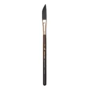 Princeton Neptune Synthetic Squirrel Brush - Dagger, Short Handle, Size 1/2"