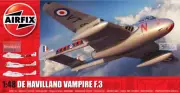AFX06107 1:48 Airfix Hawker De Havilland Vampire F.3