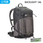 【MINDSHIFT GEAR 曼德士】MINDSHIFT BACKLIGHT 逆光系列戶外攝影背包 後背包 36L 炭灰色(總代理公司貨)