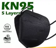 20/50pcs KN95 Face Mask 5 Layers Respirator Protective Particulate Disposable AU