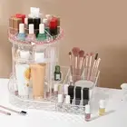 Makeup Storage Organizer 360° Smooth Rotation Rack Table Makeup Brush Holder