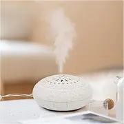 Travel Sized Portable Mini Diffuser for Essential Oils Multifunction Waterless No Sound Mini Aromatherapy Diffuser for Bedroom Office Baby Room Car Aromatherapy