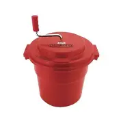 Chef Master 5 Gal Salad Spinner | Built-in Braking System | Hand Powered Manu...