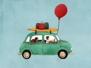[Namly Design] Poster - Retro Car Adventure