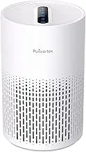 Air Purifier for Home, H13 True HEPA Filter for A11ergies, Pollen, Smoke, Dust, Pets Dandruff, Odor, Hair, Ozone Free, 20dB Quiet Cleaner for Bedroom, Home, SGS Certificaion