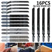 Jigsaw Blades Set Down Cut Worktop Wood Cutting T Shank HCS / HSS·.