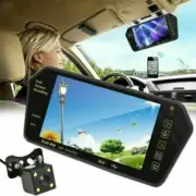 7" Car TFT LCD Mirror Monitor HD With Night Vision Reverse Car Rear View Camera