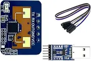 Xuegier 24G Body Presence Sensor Module LD2410C Millimeter Wave Radar Contactless Smart Multifunction Convenience Sensor,B