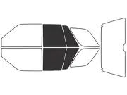 Rvinyl Window Tint Kit Fits Isuzu Rodeo 1991-1997
