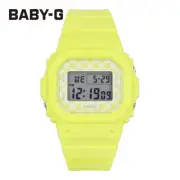 CASIO Baby-G BGD-565GS-9 Digital Quartz Shock-Resistant Clear fluorescent green