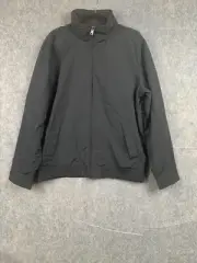 Tommy Hilfiger Men's Size Large Lightweight Waterproof Bomber Jacket Black Nwt