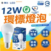 在飛比找momo購物網優惠-【DanceLight 舞光】20入組 環保標章 LED12