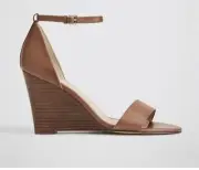 Witchery NWT 42 Nude Wedge Sandal (original packaging)