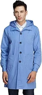 [KFJZGZZ] Electromagnetic Radiation Protection Work Clothes,Conductive/Shielding EMF Anti Radiation Protection Silver Fabric,D-L-50%