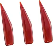 CIMAXIC 3 Pcs Agate Jewelry Polishing Tool Manual Burnisher for Gold Silver Accessories Durable Polishing Agate Tool for Smooth Finish Essential Jewelry Care Kit Random Color