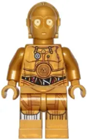 LEGO® SW: Ep. 4/5/6 C3-PO Prtd Legs (Robot Limiter/Restraining Bolt) sw0561 NEW
