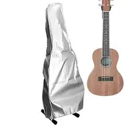 Guitar Dust Cover, Water Resistant Protector, Sunproof Instrument Shield, 17.13 x 5 x 42.76 inches, Soft Lining Fabric, Zipper Closure Design, Fits Most Acoustic, Electric