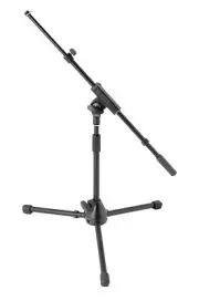 New On-Stage Stands MS7411TB Short Mic Stand Amp Kick Drum Snare Make Offer!!