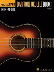 Hal Leonard Baritone Ukulele Method Book 1 - Ukulele Book NEW 000696552