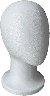 OIIBWQ Mannequin Head , Wig Stand Manikin Head Model for Jewelry Hairpieces Hat Headwear