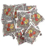 100 Pack Fart Bomb Bags Stinky Bombs Stinky Prank Toys YELLOE