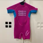 澳洲O’NEILL 兒童防寒衣 淺水衣 游泳保暖衣 近全新