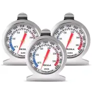 Oven Thermometer 50-300°C/100-600°F, Oven Grill Fry Chef Smoker Thermometer I...