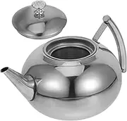 ULTECHNOVO Induction Compatible Teapot Vintage Design for Brewing Flower Tea Boiling Stovetop Kettle for Modern Kitchens and Restaurants