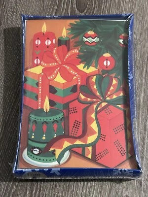 Vintage K-Mart Christmas Cards 18ct Envelopes Trim A Home Holiday Festive Gifts