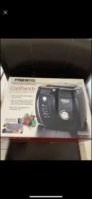 Presto Cool Daddy Cool-Touch Deep Fryer, Black