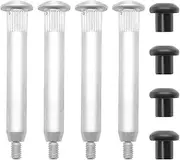55395702AE Car Door Hinge Screw Kit, Door Hinge Pin Repair Kit Replacement for Jeep Wrangler JK, Replaces 6511744AA
