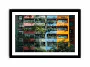 Urban Jungle Art Framed print