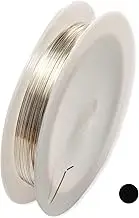 CRAFT WIRE 26 Gauge, 925 Sterling Silver Wire, Round, Dead Soft - 100FT by