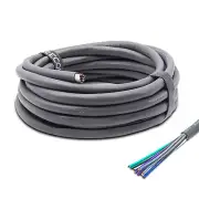 RECOIL 20-Feet 9-Conductor Speaker Cable, 18AWG Pure OFC, Ultra-Flex