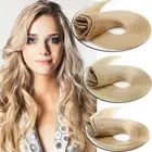 Stragiht Remy 100% Human Hair Extensions THICK Weft Clip In Full Head THICK Long