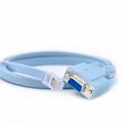1.5M Female Network Adapter Cable For Cisco Console RJ45 To Rs232 DB9 COM Serial Port