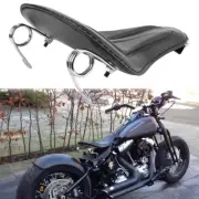 Black Motorcycle Spring Large Solo Seat For Harley Davidson Softail Custom FXSTC