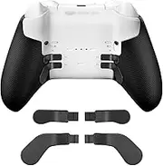 DUXICEPIN 4 PCS Metal Paddles for Elite Controller, Magnetic Locks Replacement Parts Xbox Accessories Kits for Xbox One Elite, Elite Series 1, Elite Series 2, and Elite 2 Core Controller