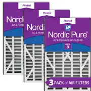 Air Bear Cub 16x25x3 Replacement 255649-101 MERV 8 Air Filters 3 Pack