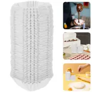 1000 Pcs Square Cake Baking Paper Tray 1000pcs (white) Cup Stand