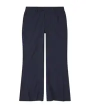 Wharton cropped flared trousers 27,29 Black
