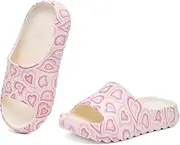 Women's Bathing Shoes - Summer Flip Flops Lightweight Sandals 100% EVA Bath Slippers Non-Slip Slippers Cloud Slippers, purple, 10/10.5 AU