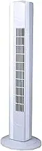 3 Speed Settings Tower Fan, 70° Wide Angle Air Supply Oscillating Fan, Bladeless Standing Fan for Home/Office, 7.5H Timer