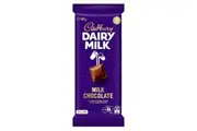 2 x Cadbury Dairy Milk Chocolate Block 180g