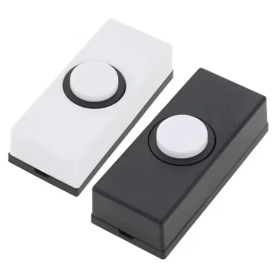 Wall Mounted Lighted Doorbell Switches Hard Wiring Press Button